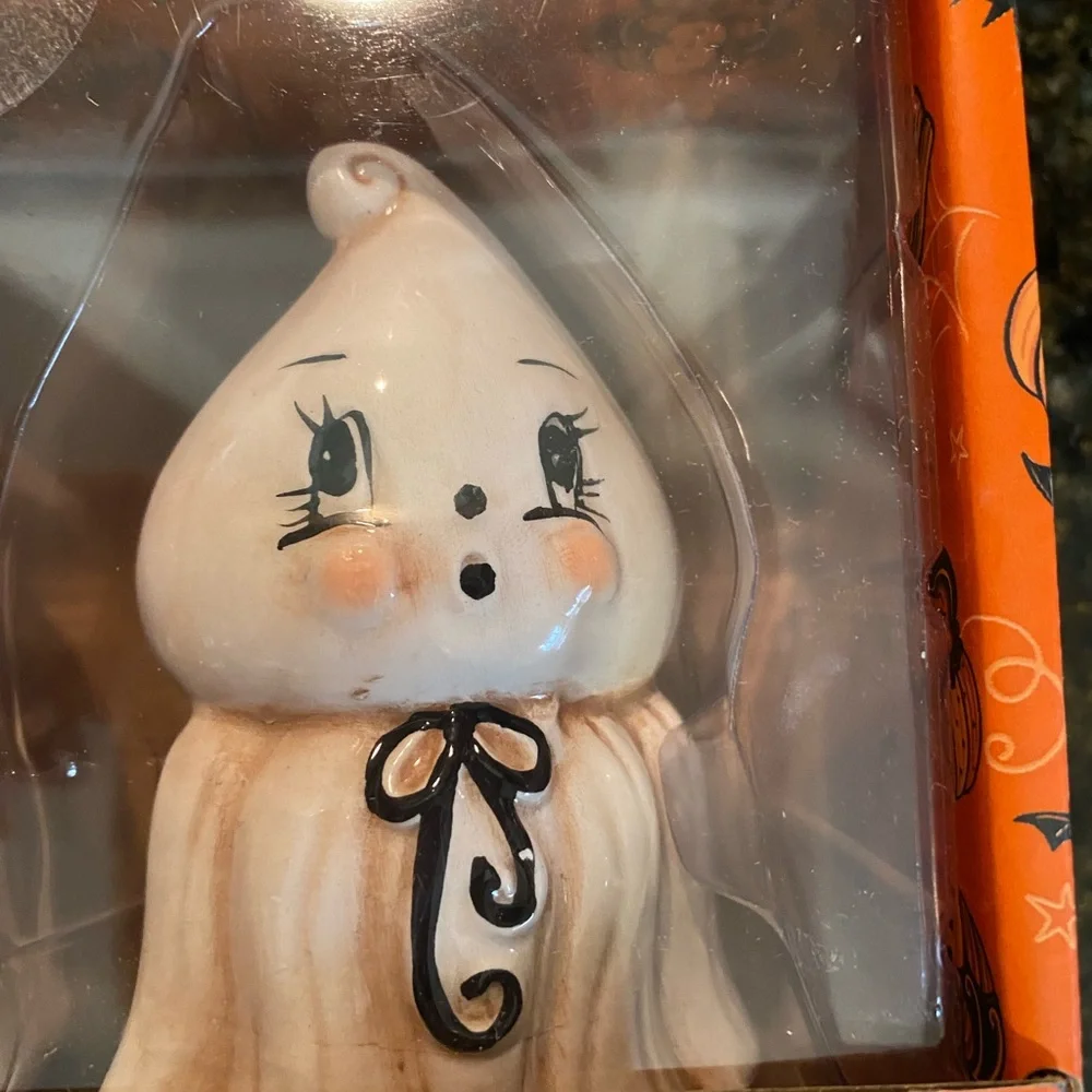 Johanna Parker Halloween Ghost salt pepper shakers new 2026 - Picture 4 of 4